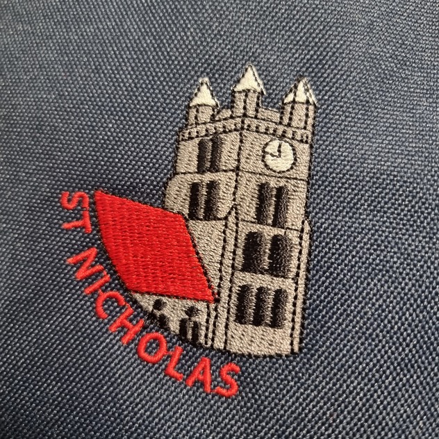 Ashford School Uniforms - St Nicholas Primary School Embroidered Logo